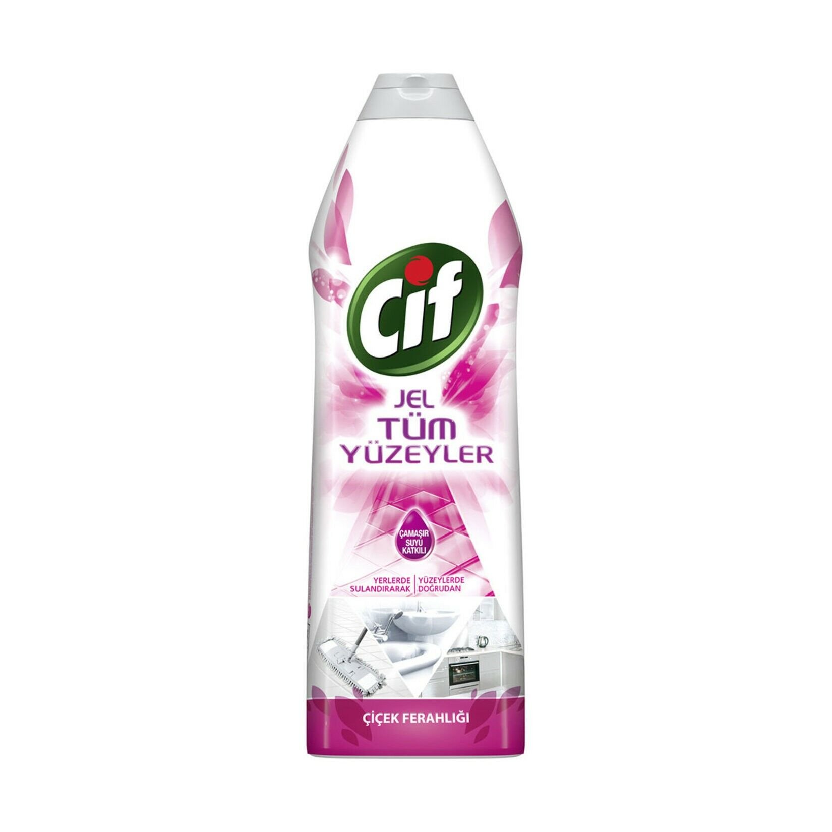 CİF TÜM YÜZEYLER 750ML JEL ÇİÇEK FERAHLIĞI