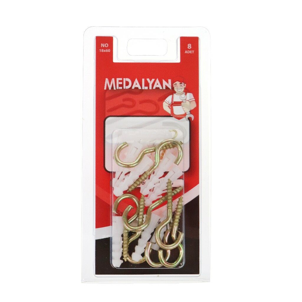 MEDALYAN AÇIK PİTON+DÜBEL18*60  DL-25