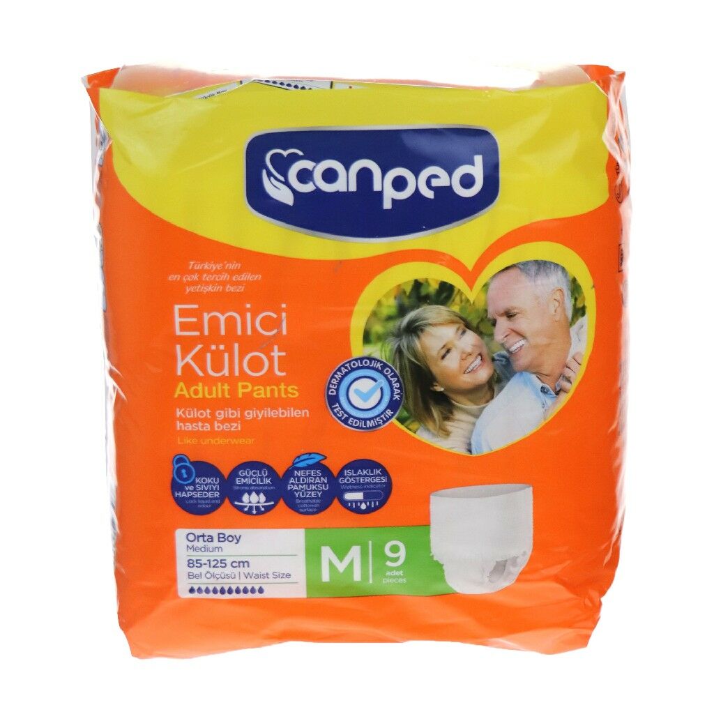 CANPED EMİCİ KÜLOT ORTA 9 LU