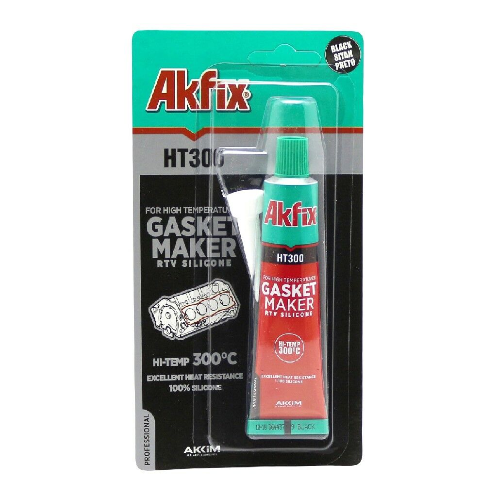 AKFİX 50ML CONTA SİLİKON SİYAH SA113