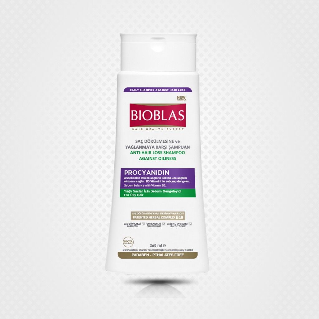 BIOBLAS 360 ML ŞAMP. SAÇ DÖKÜLMESİNE VE YAĞLANMAYA KARŞI
