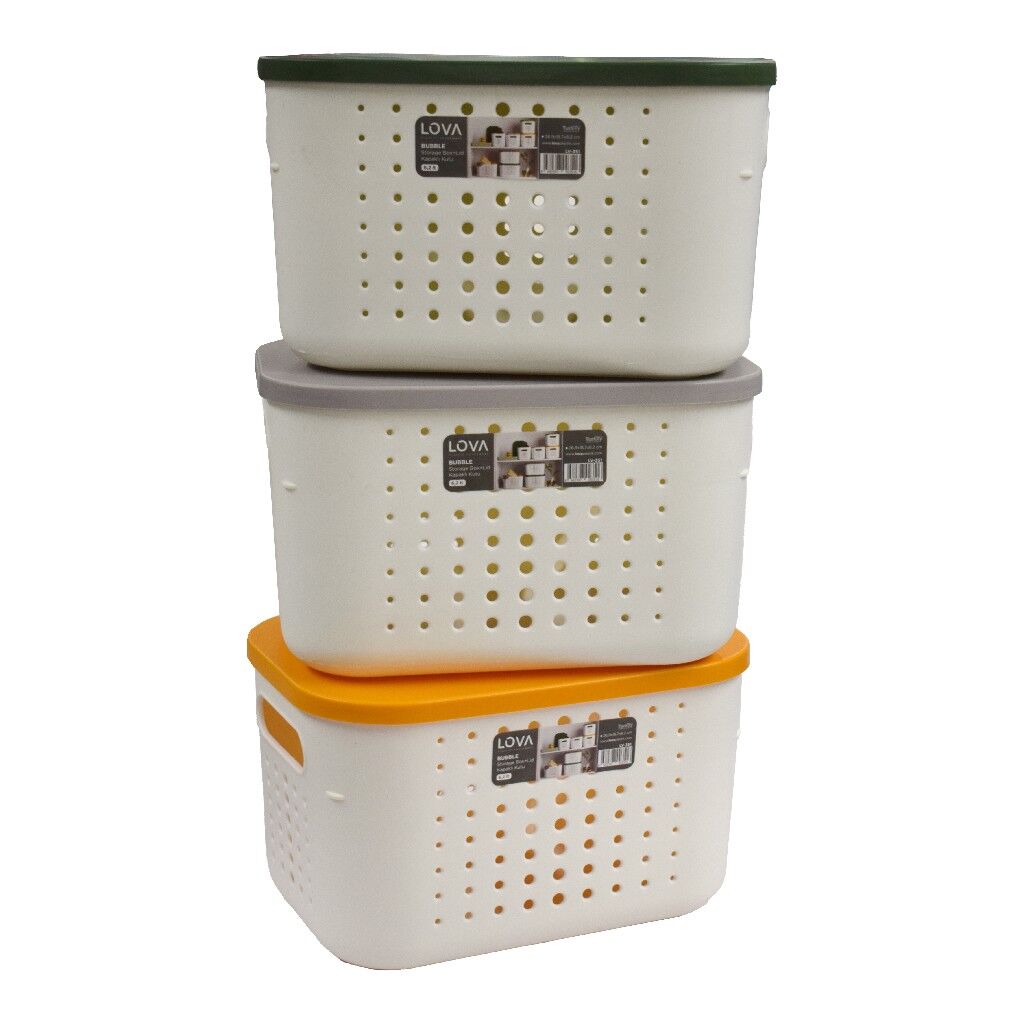 LOVA BUBBLE KAPAKLI KUTU 6,2 LT LV-351