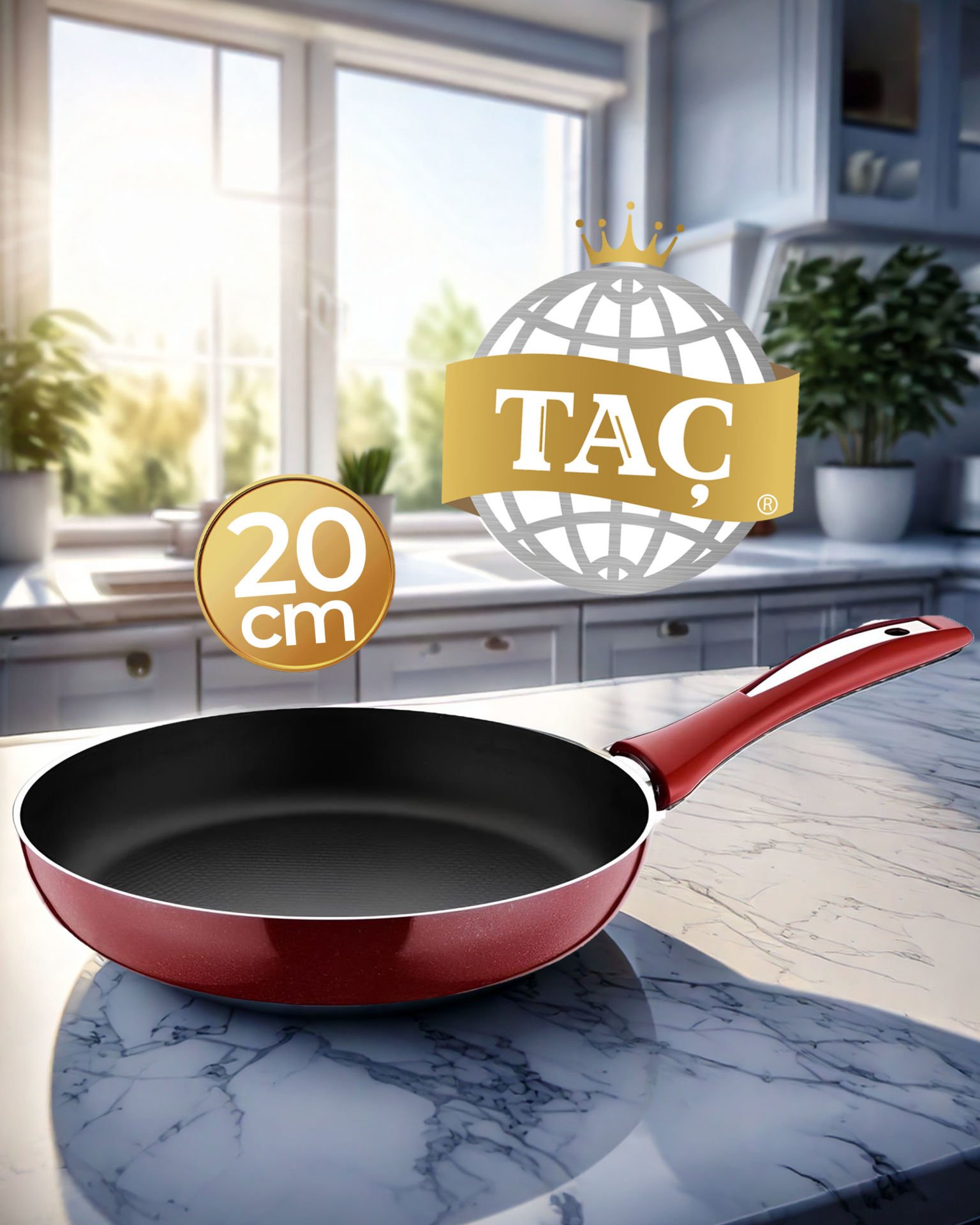 TAÇ GRANİT TAVA 20CM