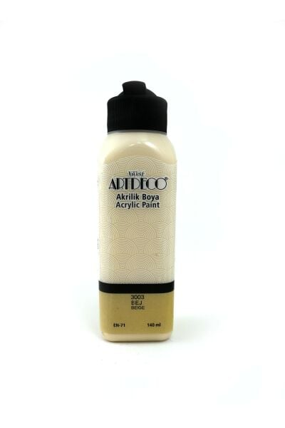 ARTDECO AKRİLİK BOYA 140 ML BEJ 3003