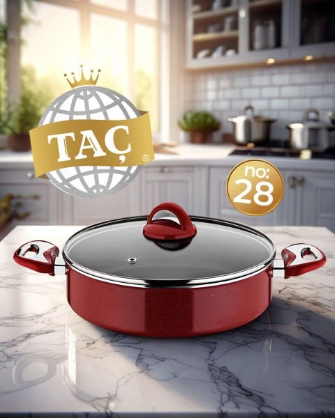 TAÇ GRANİT BASIK TENCERE NO:28