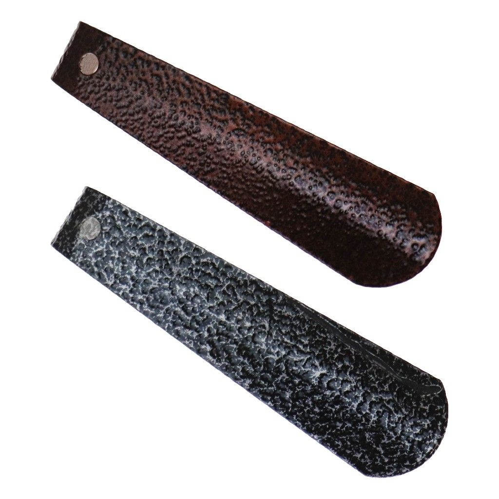 MAR LÜX METAL AYAKKABI ÇEKECEĞİ 20CM GRİ-KAHVE MAR314