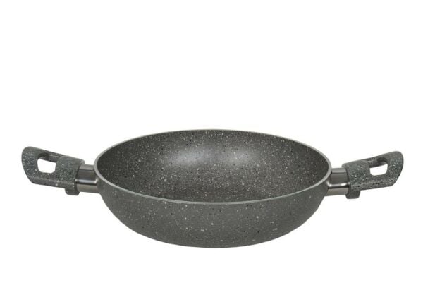 MEHTAP GRANİT SAHAN TAVA GRİ 22 CM