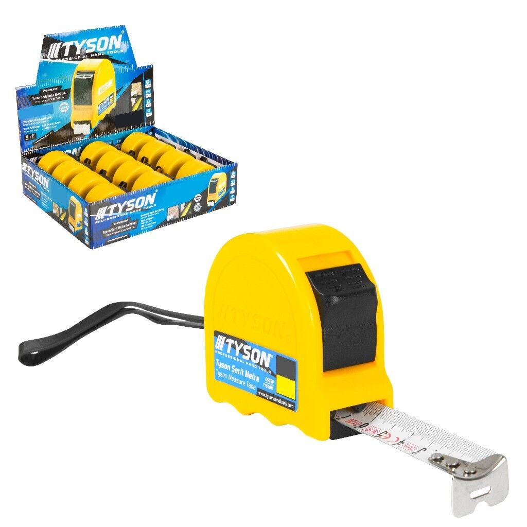 TYSON ŞERİT METRE 10*25 TYS9029