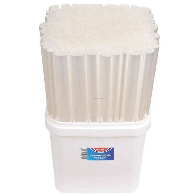 NOKİ RULO ŞEFFAF 40*2M KAPLIK 125 Lİ KOVA