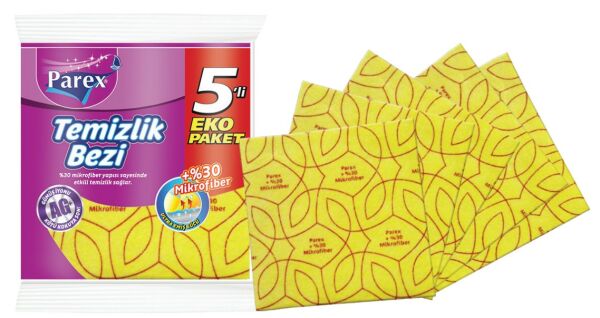 PAREX YENİ TEMİZLİK BEZİ 5Lİ