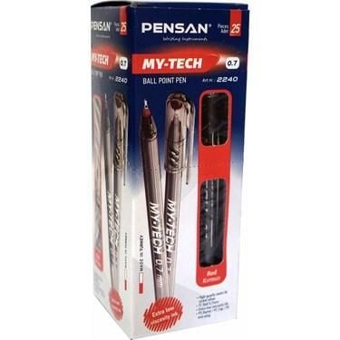 PENSAN MY-TECH 0,7 MM TÜKENMEZ KALEM KIRMIZI