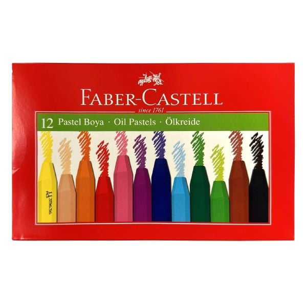 FABER CASTELL REDLİNE 12 Lİ PASTEL BOYA