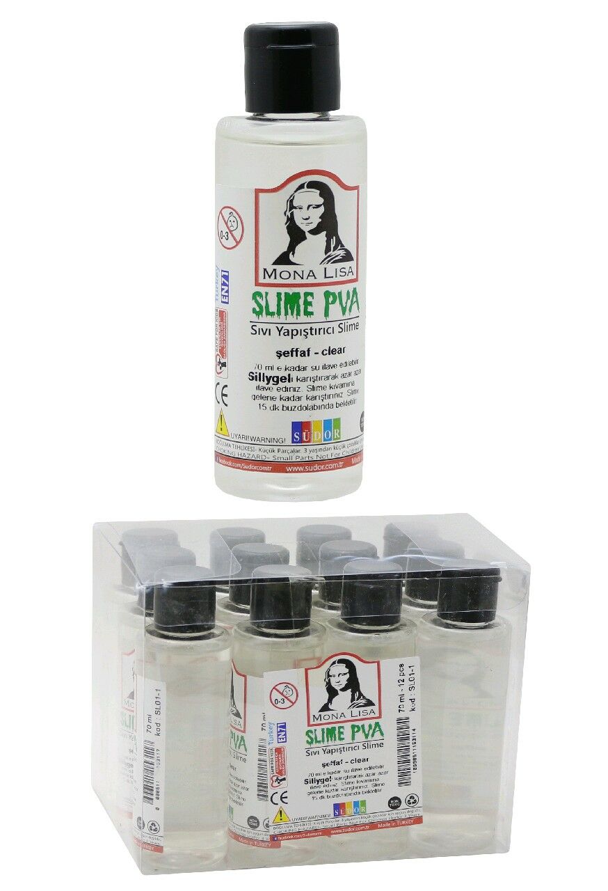 SÜDOR SIVI SLİME YAPIŞTIRICI 70 ML ŞEFFAF SL01-1