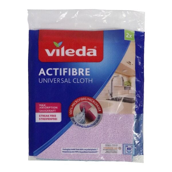 VİLEDA AKTİFİBER SOFT BEZ 2Lİ