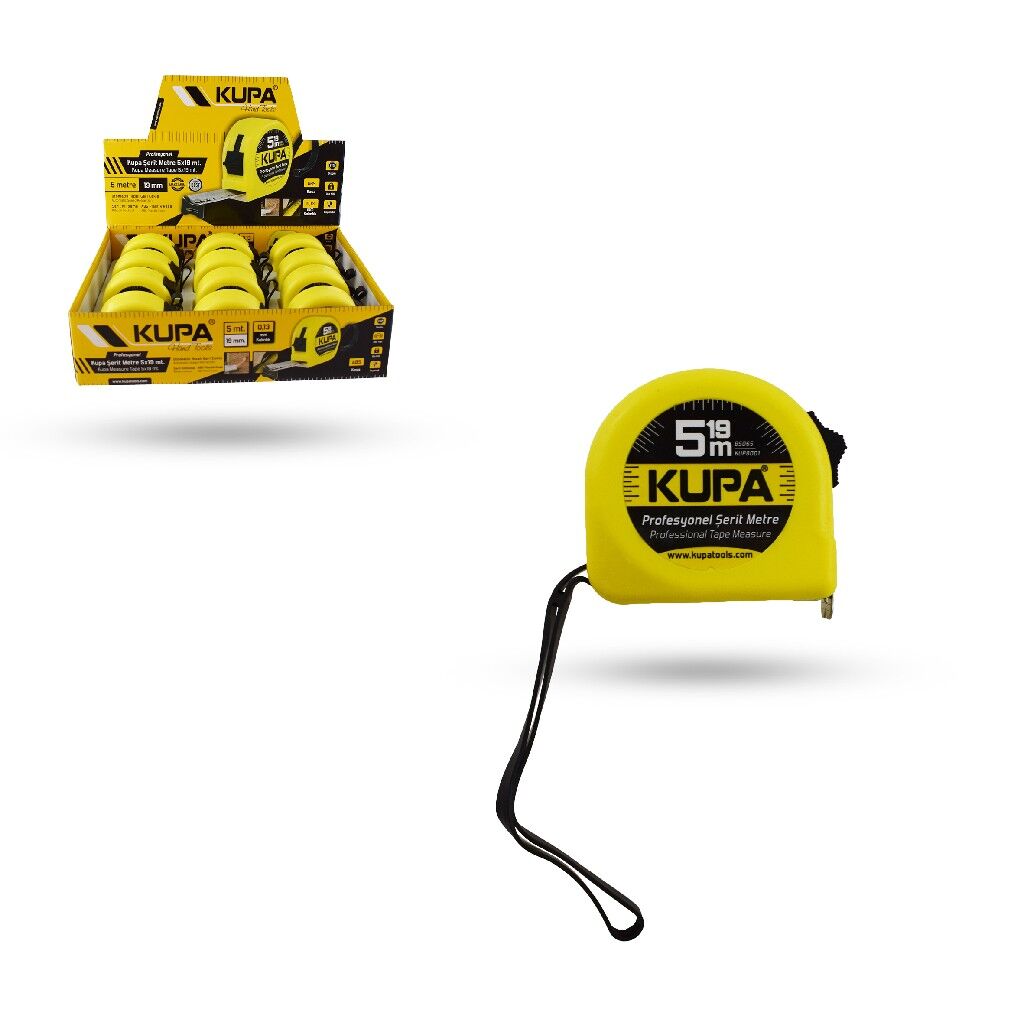 KUPA SARI ŞERİT METRE 5*19 KUP8001