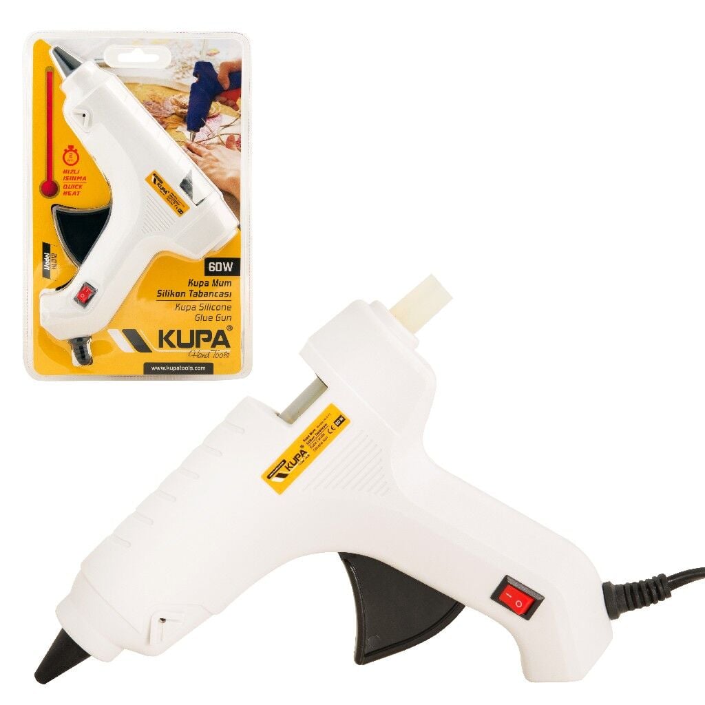 KUPA MUM SİLİKON TABANCASI 60W ANAHTARLI KUP8211