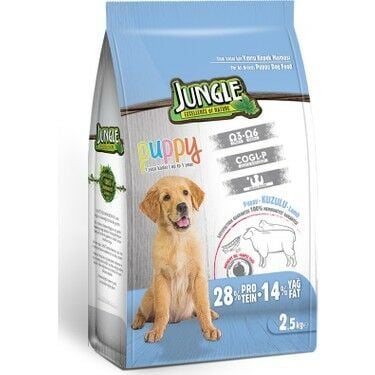 JUNGLE 2,5 KG YAVRU KÖPEK MAMASI KUZU ETLİ