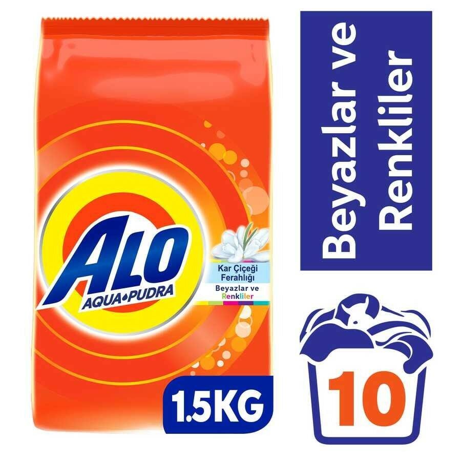 ALO MATİK 1.5 KG KAR ÇİÇEĞİ BEYAZ VE RENKLİLER