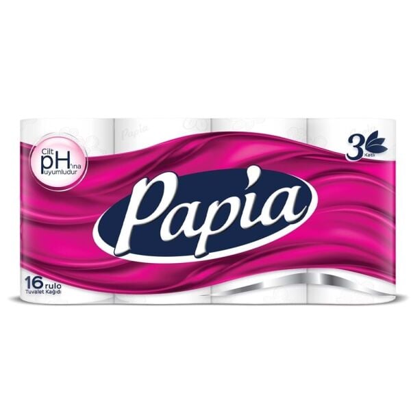 PAPİA 16 LI TUVALET KAĞIT 3 KATLI