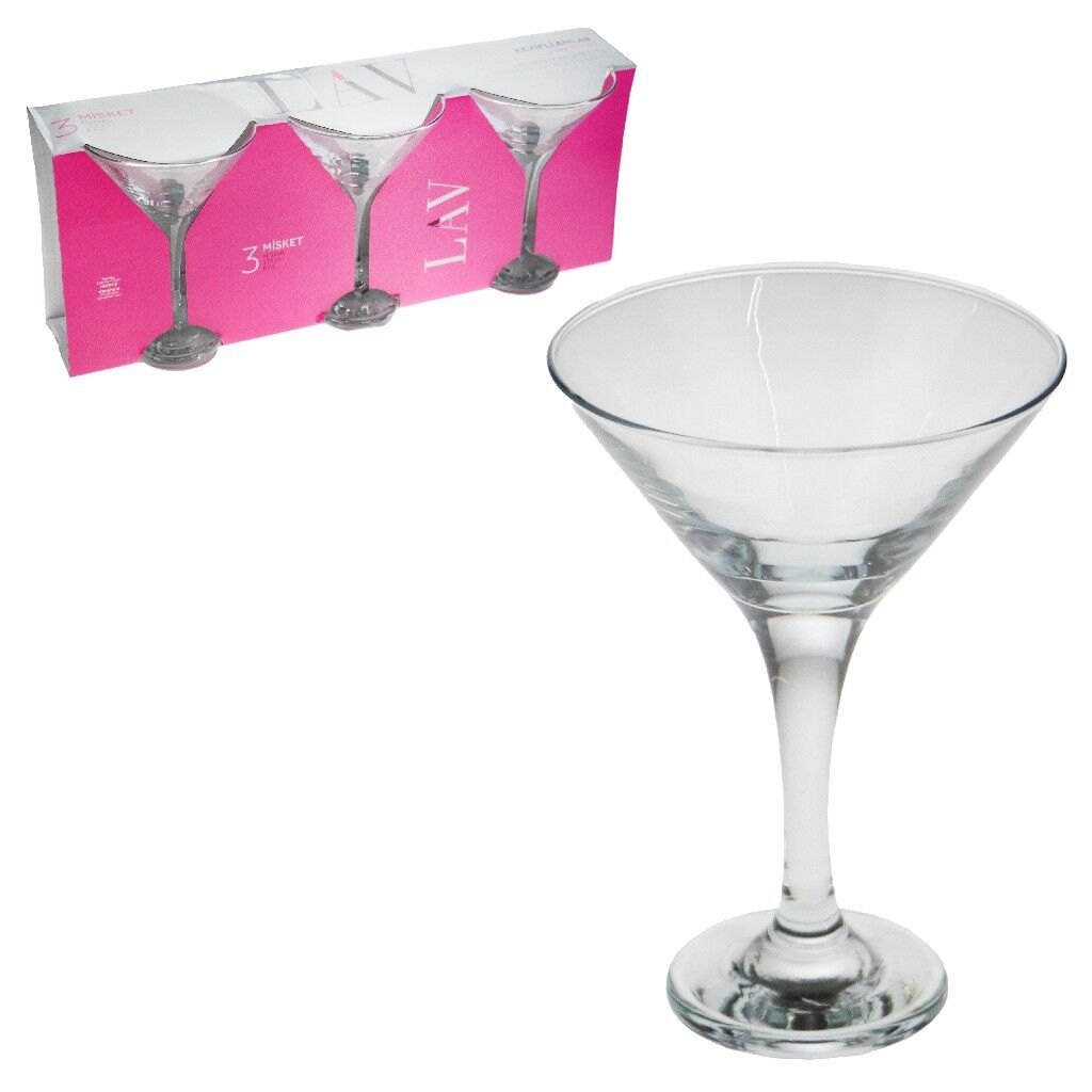 LAV MIS586A MARTINI UZUN BARDAK 3 LÜ