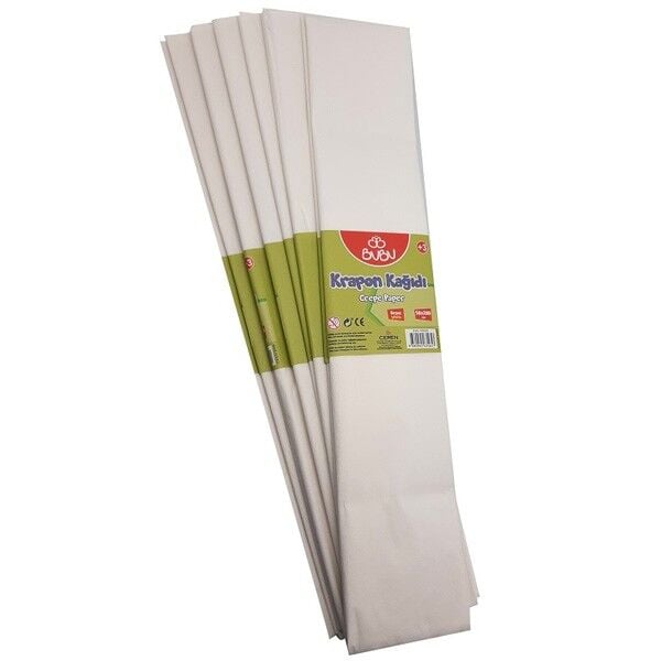 BU-BU KRAPON KAĞIT BEYAZ KR0005