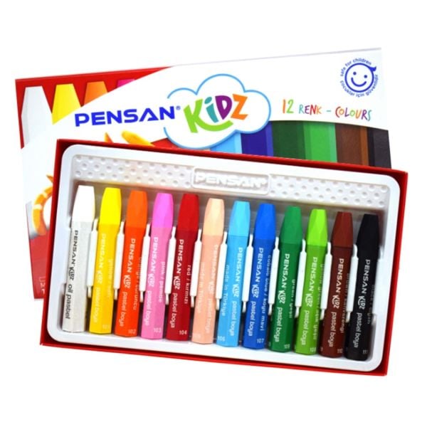PENSAN KİDZ PASTEL BOYA 12 RENK