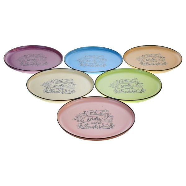 KERAMİKA NORDİC PASTA TABAK MOTTO 22 CM