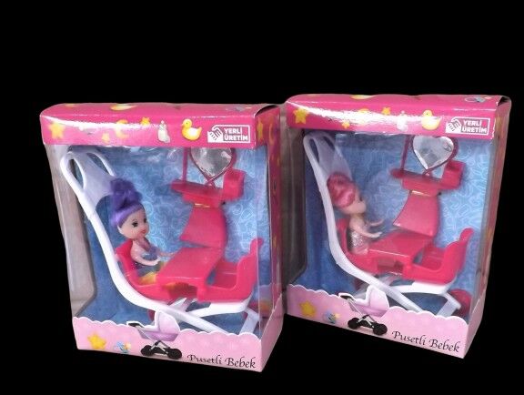 OYD ANLILY 2Lİ PUSETLİ BEBEK 02402