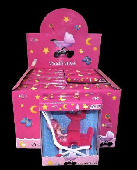 OYD ANLILY 2Lİ PUSETLİ BEBEK 02402
