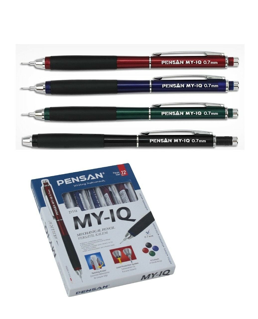 PENSAN MY IQ VERSATİL 0,7 UÇLU KALEM