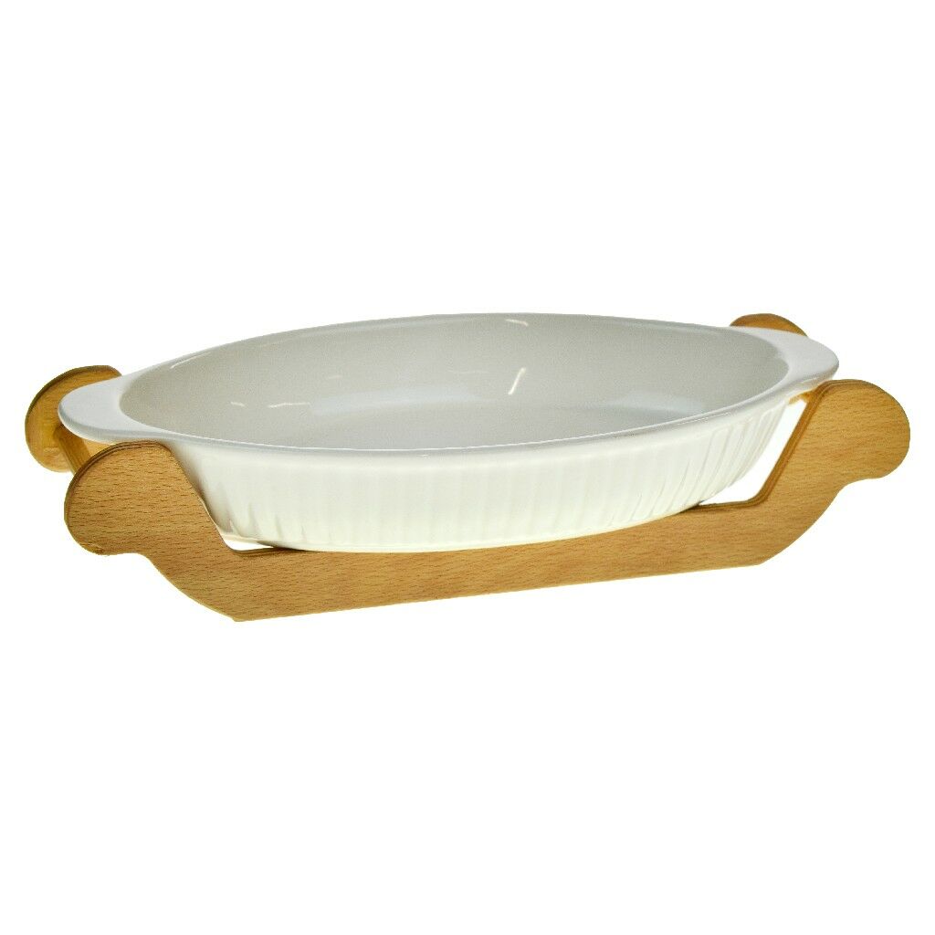 ECR AHŞAP STANDLI OVAL FIRIN KABI ECR-14