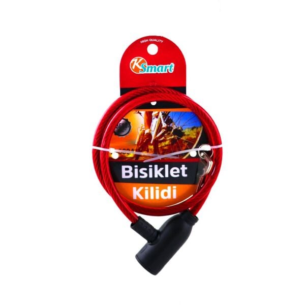 KSMART BİSİKLET KİLİDİ İNCE K-0834 80*2