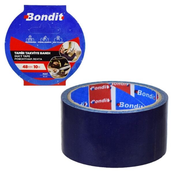 BONDİT TAMİR TAKVİYE BANDI MAVİ 48MM*10MT