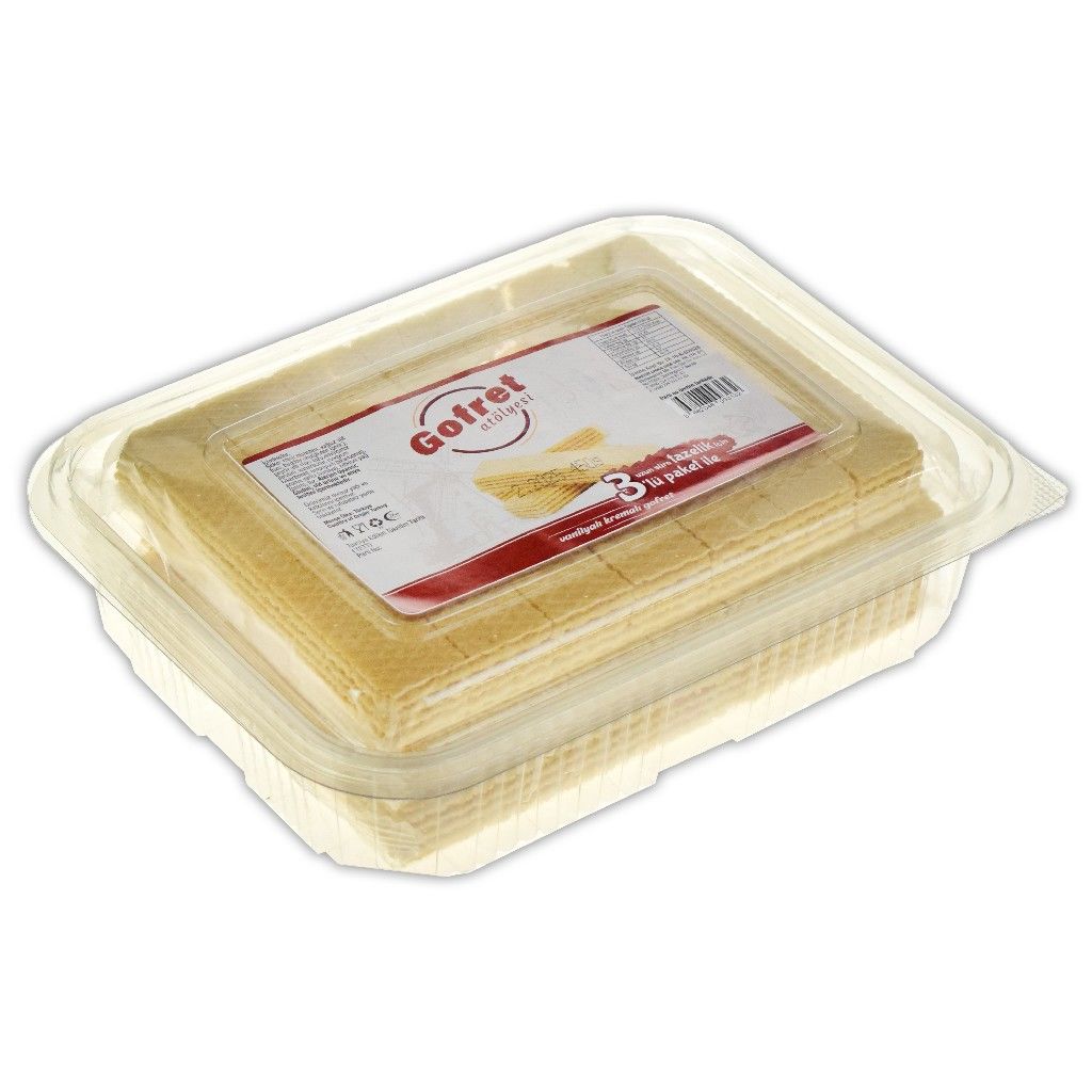 GOFRET ATÖLYESİ SEPERATÖRLÜ GOFRET VANİLYALI 450 GR GFR-001