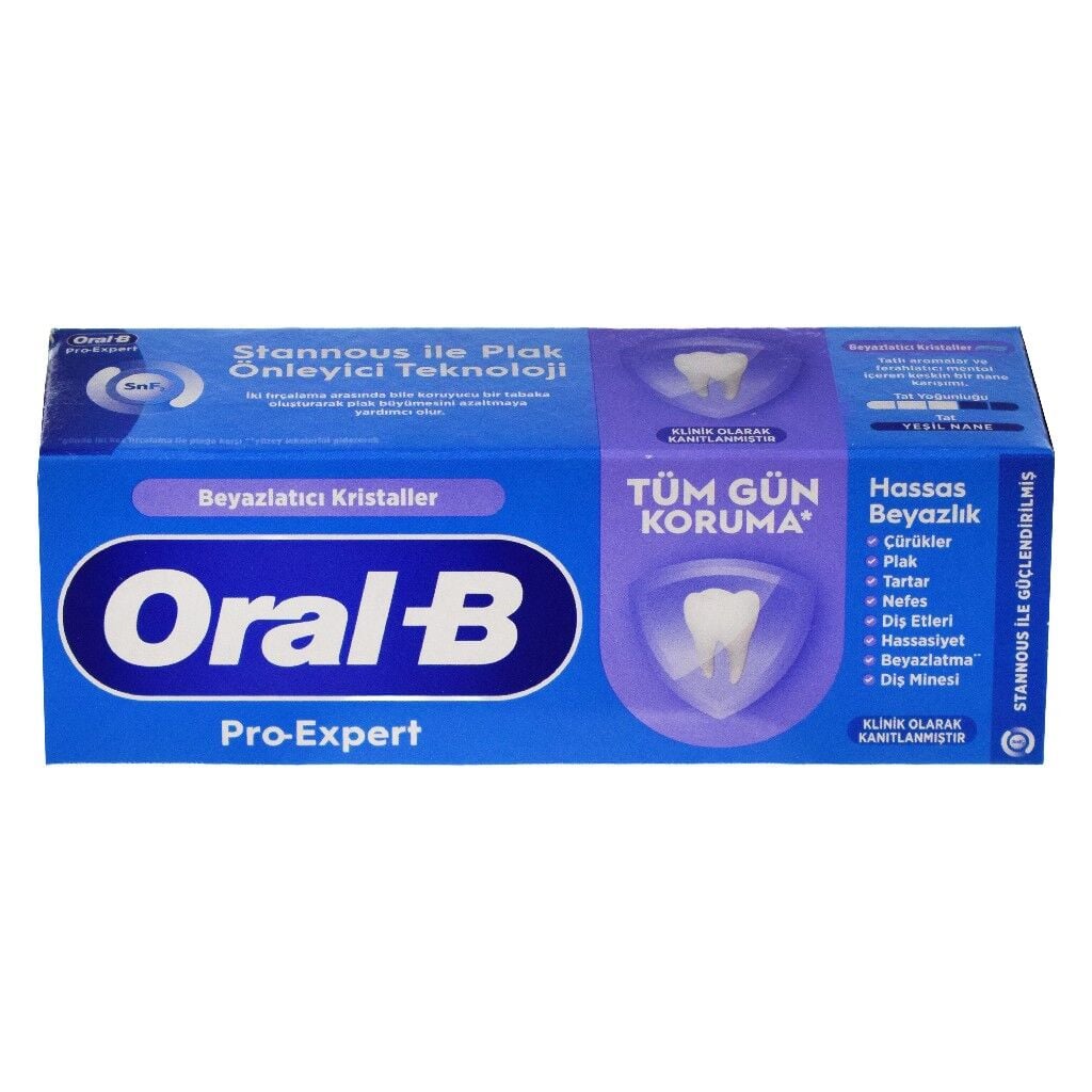 ORAL-B HASSAS BEYAZLIK 50 ML DİŞ MACUNU