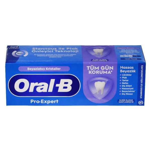 ORAL-B HASSAS BEYAZLIK 50 ML DİŞ MACUNU