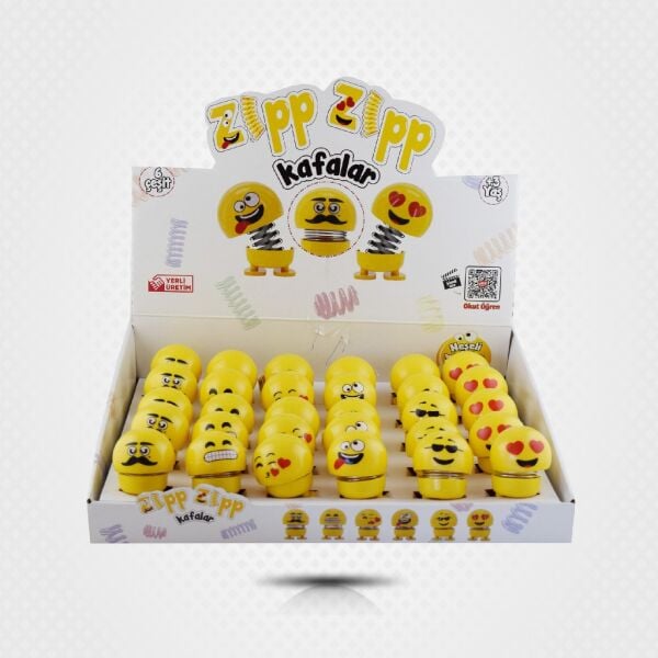 BRLK ZIPP ZIPP EMOJİ KAFALAR URT002-01