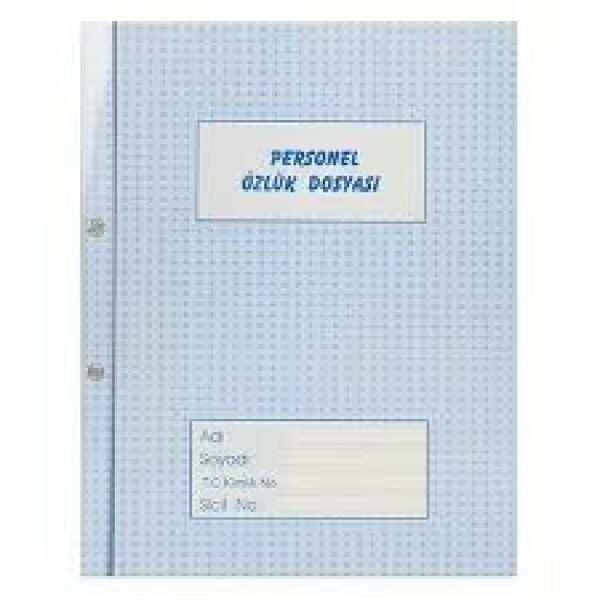 GÜLPAŞ PERSONEL ÖZLÜK DOSYASI 21*30 225