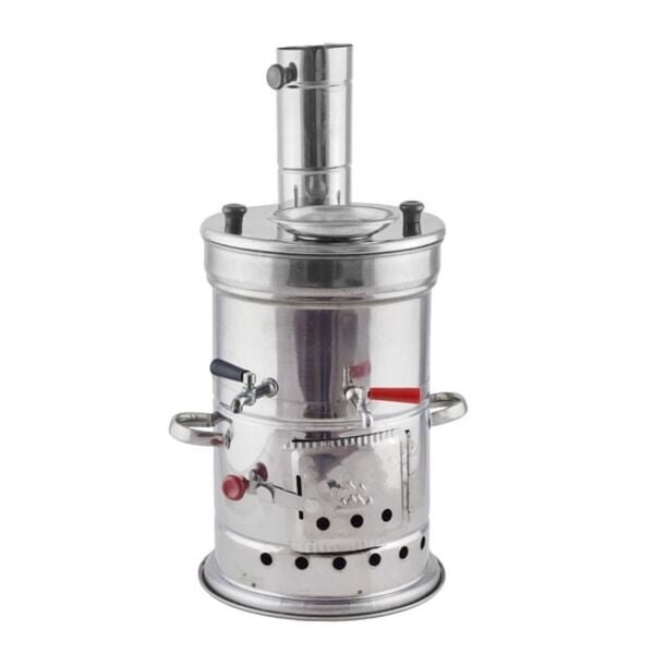ZENLİFE KROM ÇİFT MUSLUK SEMAVER 249
