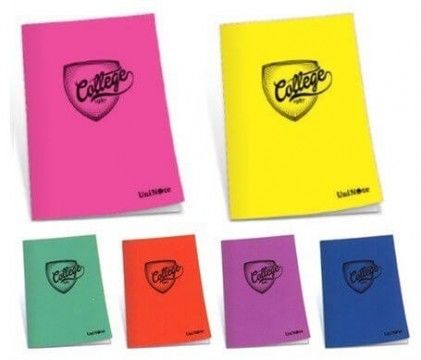 ÇINAR COLLEGE DİKİŞLİ PP KAPAK A5 60 YP. KARELİ DEFTER 75002