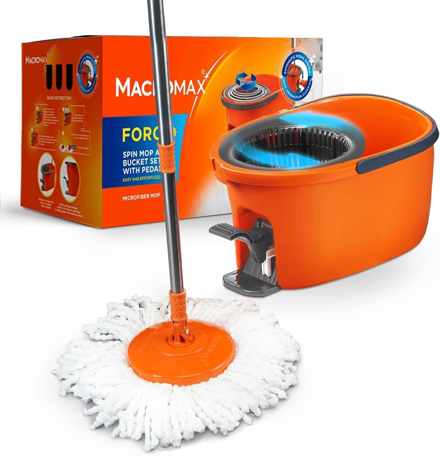 MACROMAX FORCE PEDALLI OTOMATİK TEMİZLİK SETİ 2025402