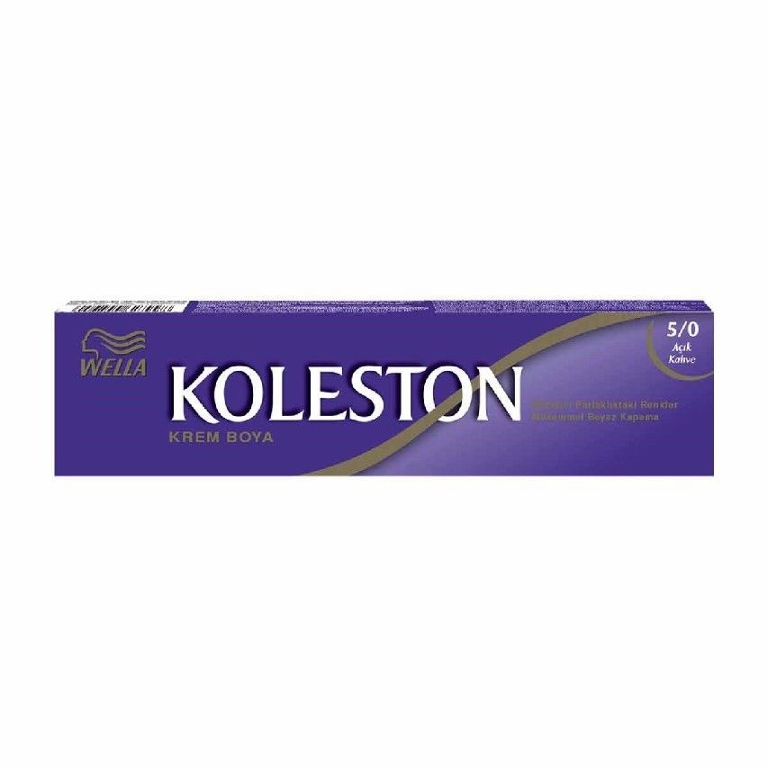 KOLESTON TÜP BOYA 5-0(AÇIK KAHVE)