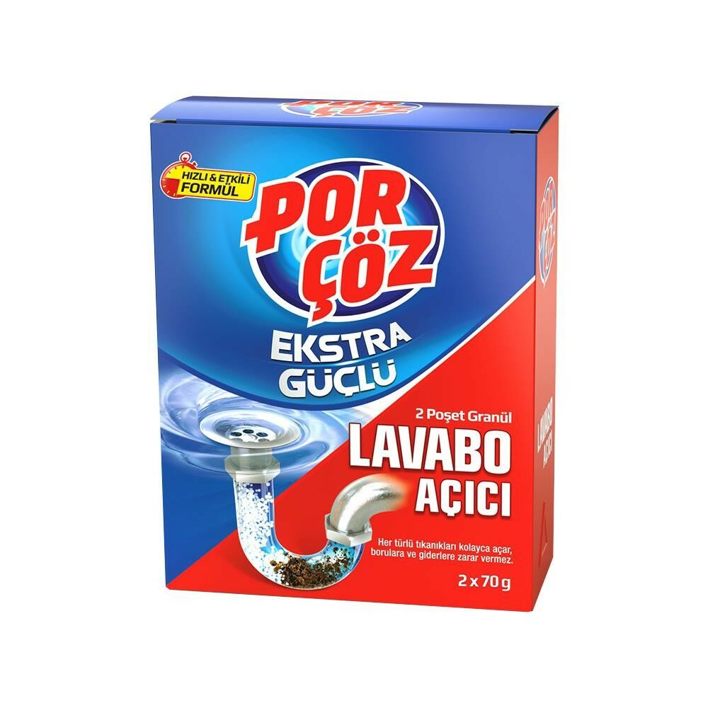 PORÇÖZ LAVABO AÇICI GRANÜL 100 GR