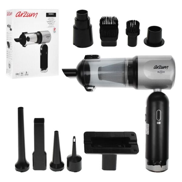 ARZUM RUSHX ŞARJLI ARAÇ İÇİ EL SÜPÜRGESİ AR4500