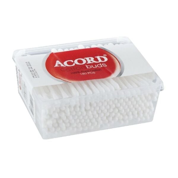 ACORD KULAK ÇUBUĞU PAMUK 180Lİ KARE