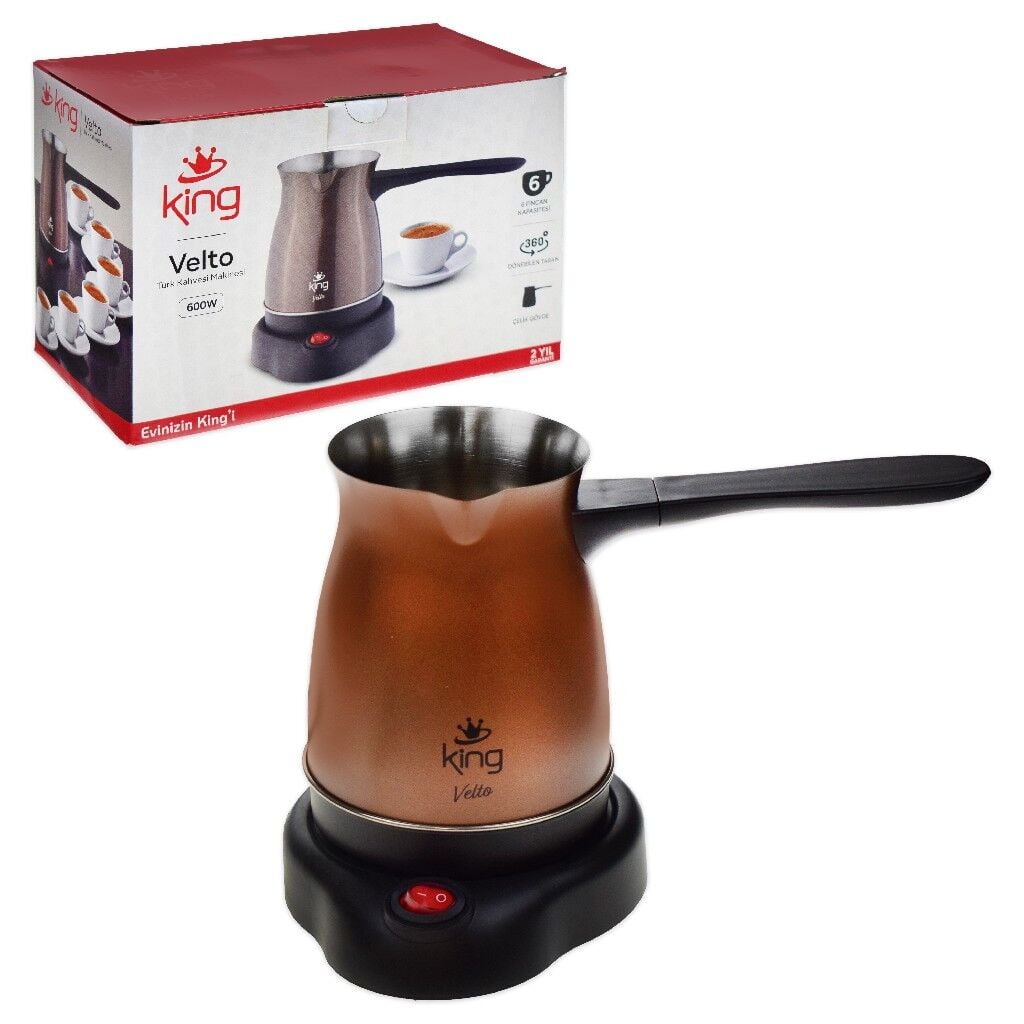 KİNG VELTO TÜRK KAHVE MAKİNESİ K3501