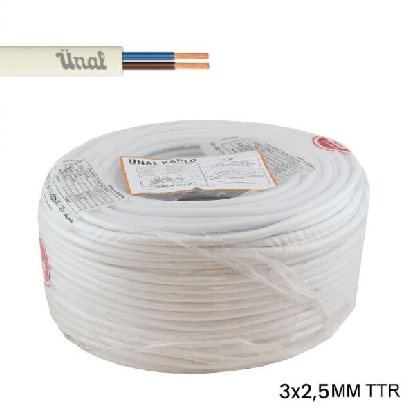 3*2.5 TTR ÜNAL KABLO 100MT