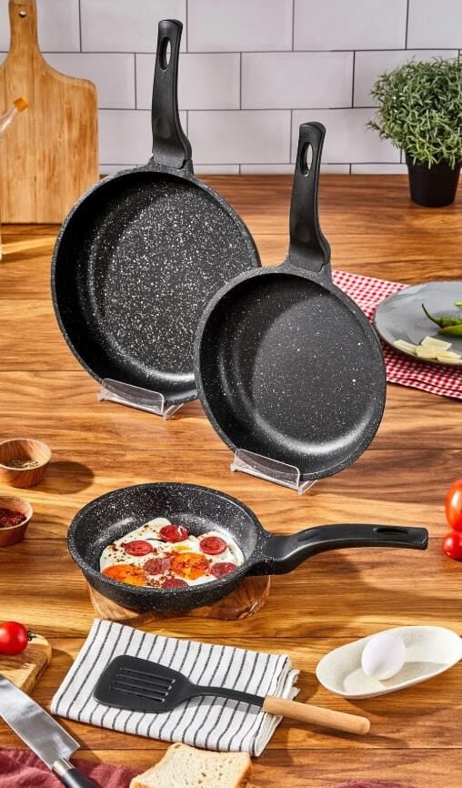 RSSLAV DÖKÜM TAVA SET 3 LÜ RSS-320