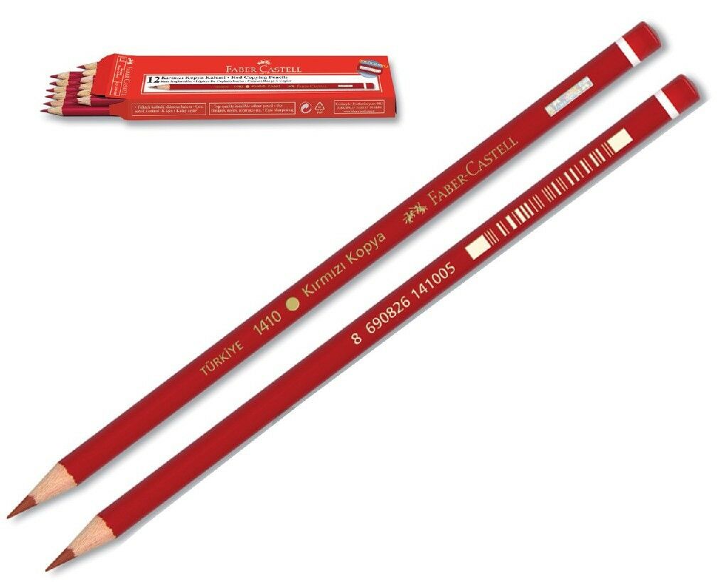 FABER CASTELL KIRMIZI KURŞUN KALEM