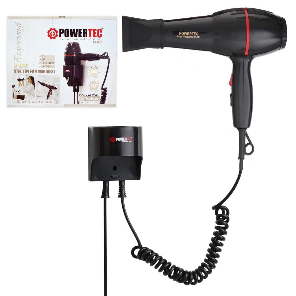 POWERTEC OTEL TİPİ FÖN MAKİNESİ TR-301
